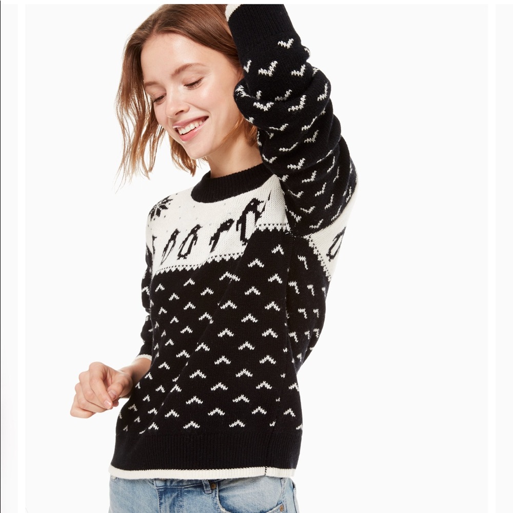 Kate Spade Penguin Sweater